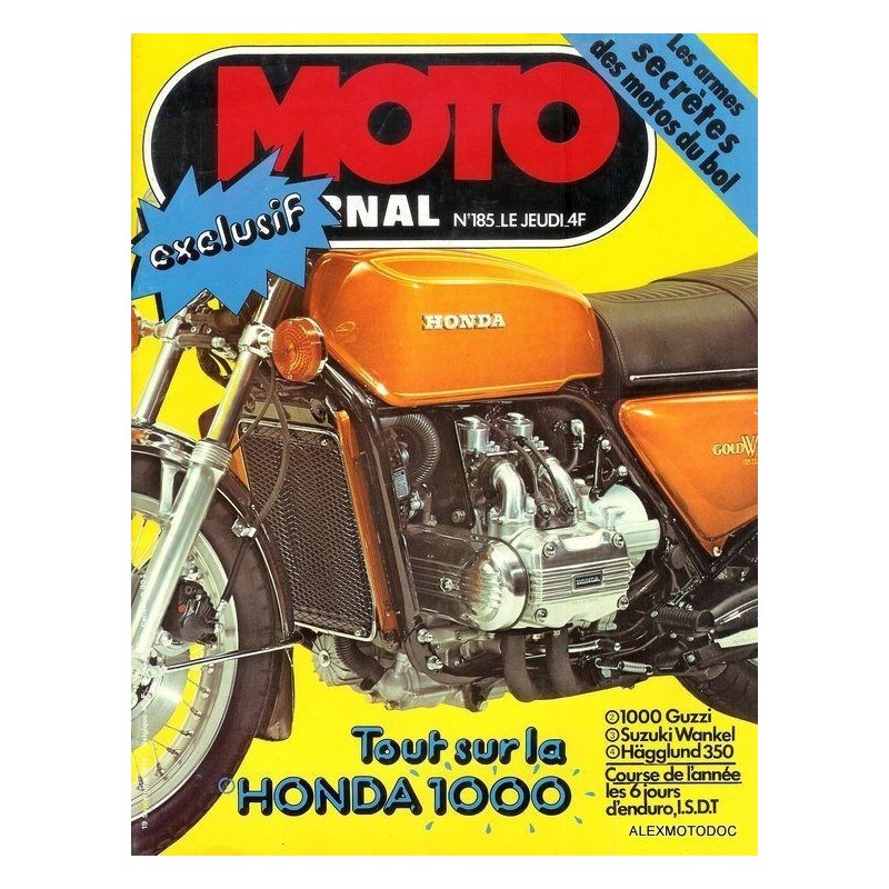 Moto journal n° 185